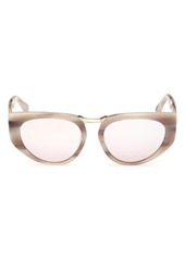 Max Mara Bridge1 54mm Cat Eye Sunglasses