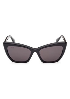 Max Mara 57mm Cat Eye Sunglasses