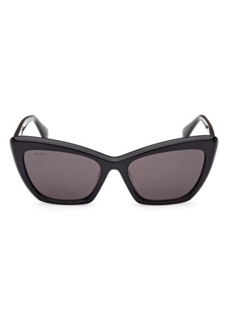 Max Mara 57mm Cat Eye Sunglasses