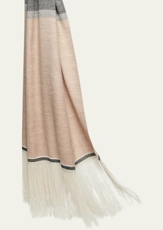 Max Mara Aeroso Scarf with Fringe