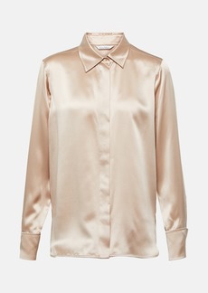 Max Mara Aiello silk satin shirt