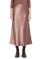 Max Mara Alessio Satin Midi Skirt