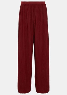 Max Mara Alfonsa jersey wide-leg pants