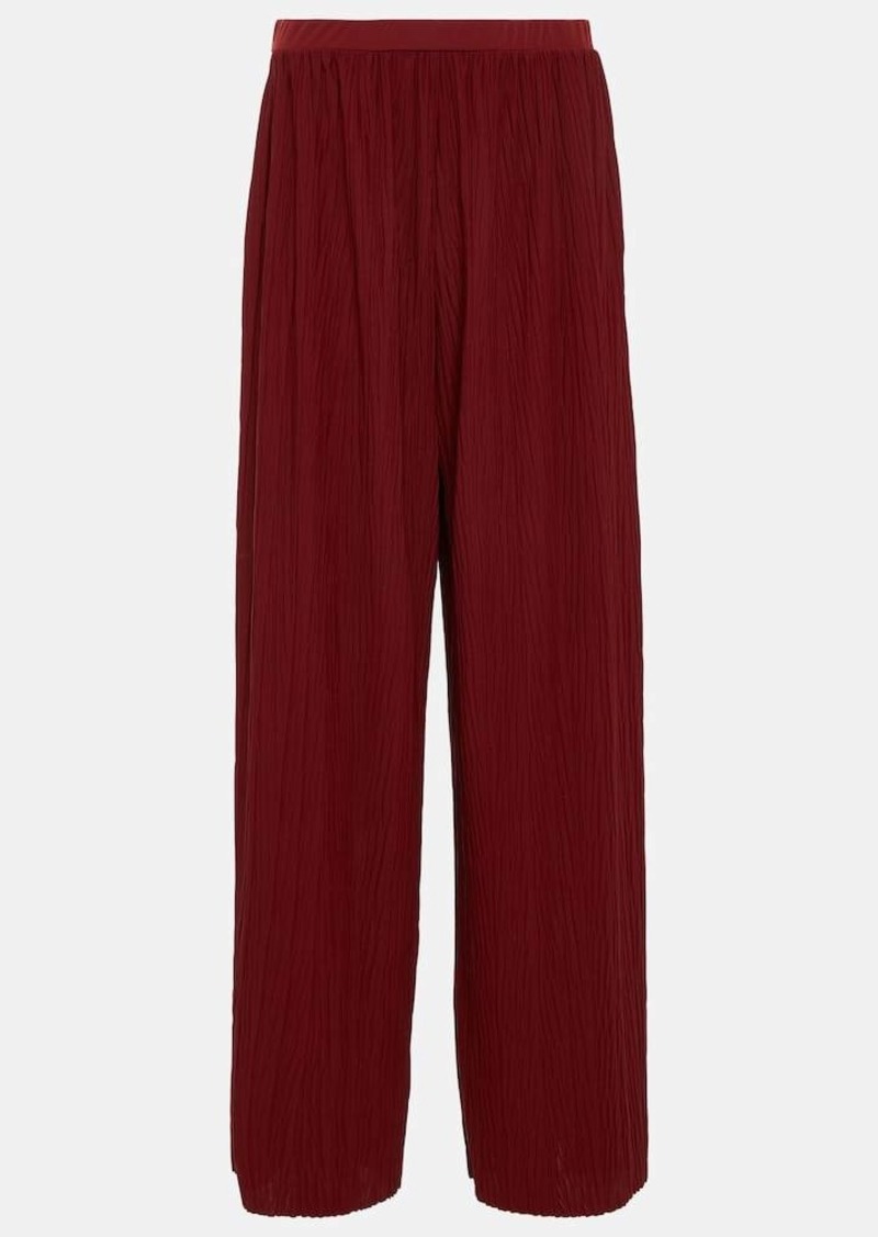 Max Mara Alfonsa jersey wide-leg pants