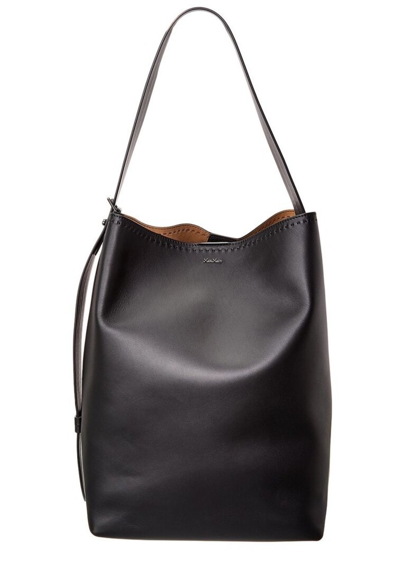 Max Mara Archetipo Medium Leather Tote