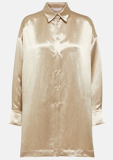 Max Mara Bacio satin shirt