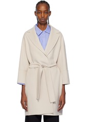 Max Mara Beige Arona Coat