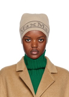 Max Mara Beige Educata Beanie