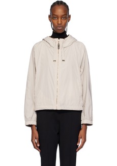 Max Mara Beige Esportb Reversible Jacket