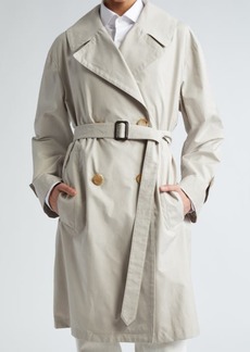Max Mara Belted Double Breasted Trench Coat