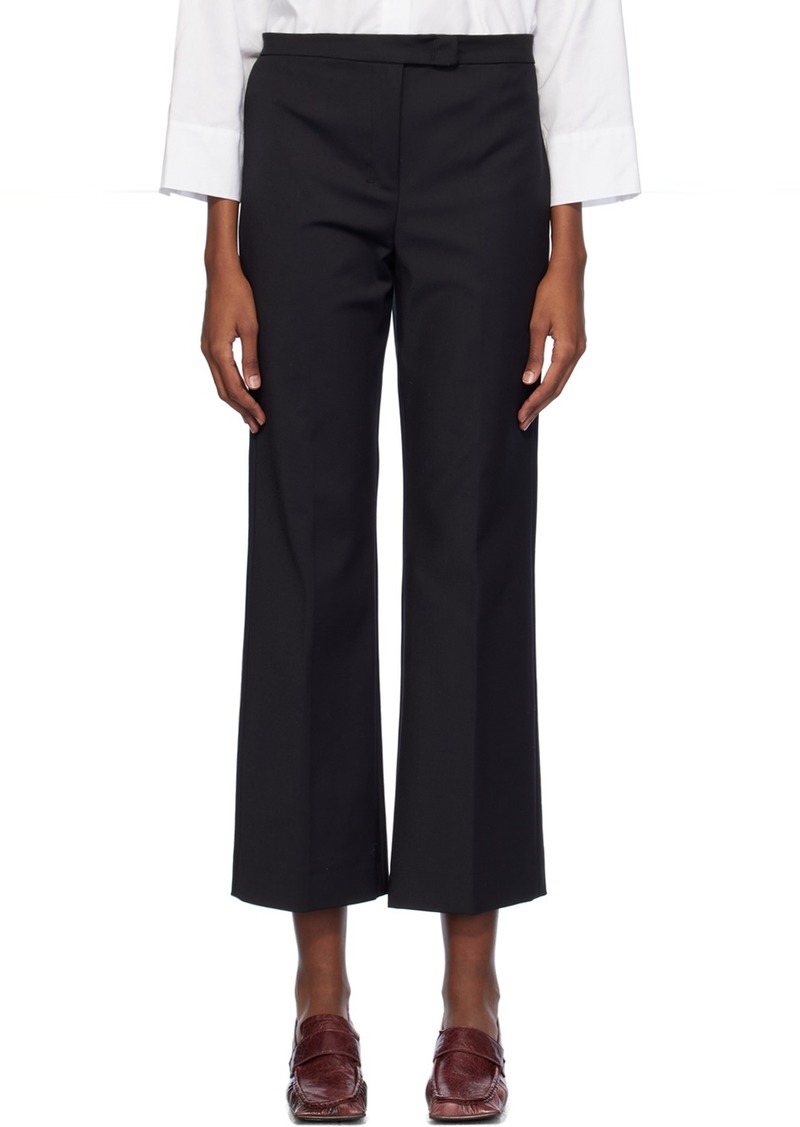 Max Mara Black Conico Trousers