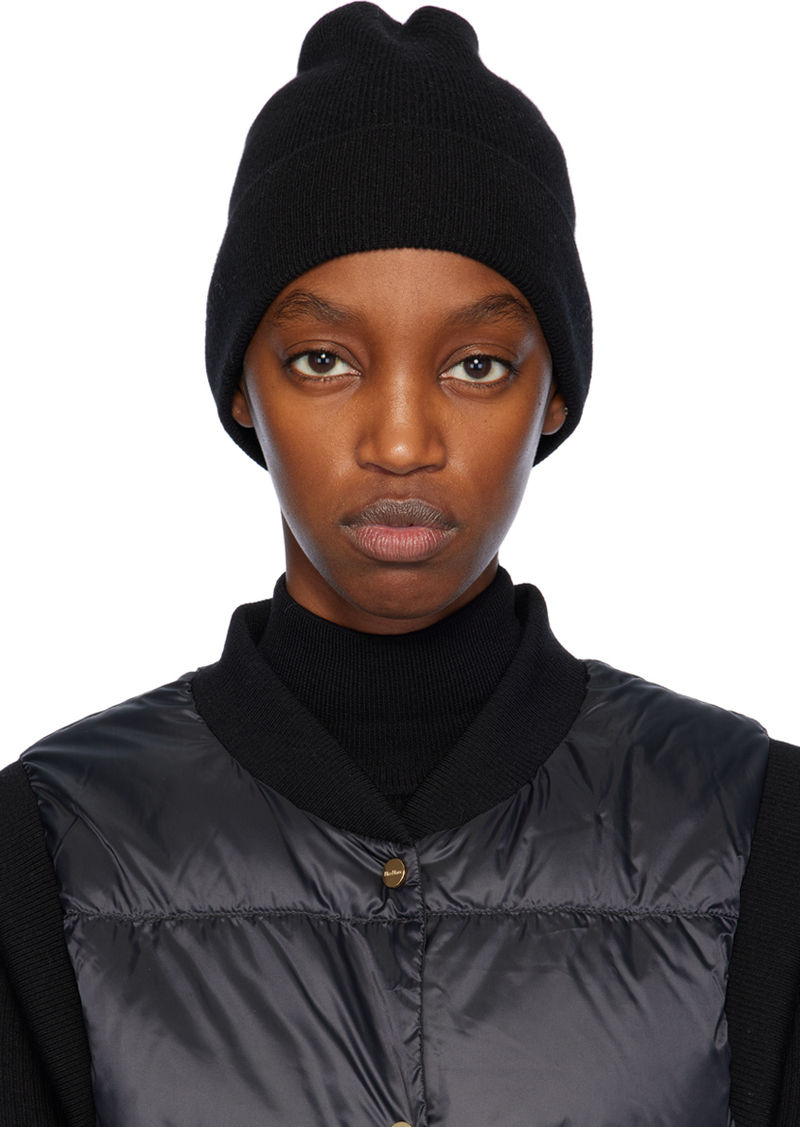 Max Mara Black Dindi Beanie