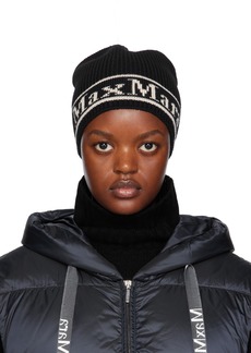 Max Mara Black Educata Beanie