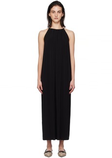 Max Mara Black Garda Maxi Dress