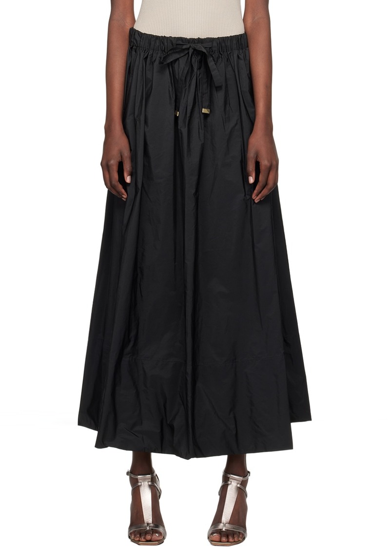 Max Mara Black Lirica Maxi Skirt