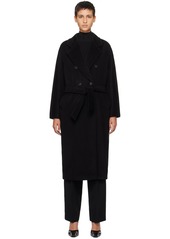 Max Mara Black Madame Coat