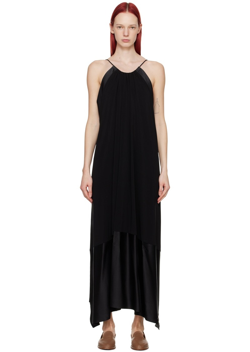 Max Mara Black Samaria Maxi Dress