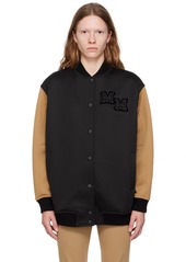 Max Mara Black Verace Bomber Jacket