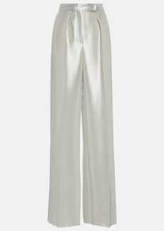 Max Mara Bridal Tebano silk-blend pants