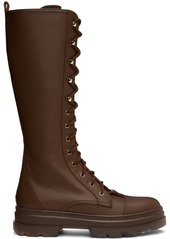 Max Mara Brown Calfskin Boots