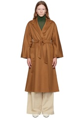 Max Mara Brown Ludmilla Icon Coat