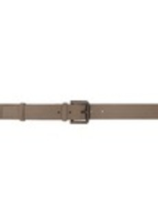 Max Mara Brown Pin-Buckle Belt