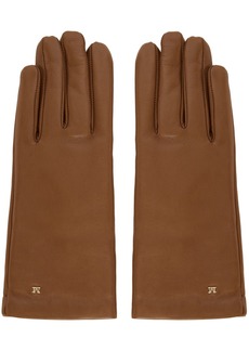 Max Mara Brown Spalato Gloves