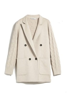 MAX MARA Dalida double-breasted wool and cashmere jacket