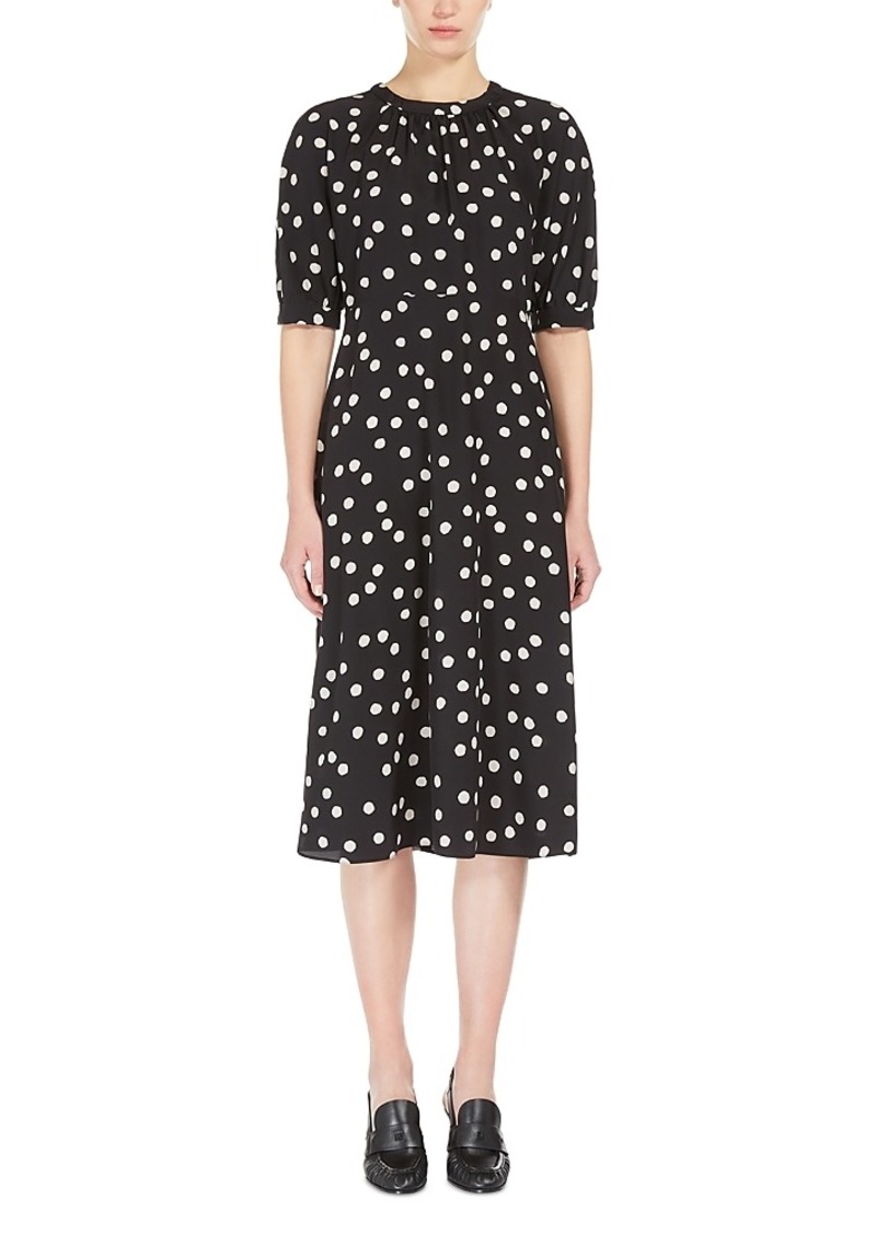 Max Mara Demetra Silk Dress