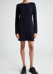 Max Mara Eridani Long Sleeve Wool Sweater Dress