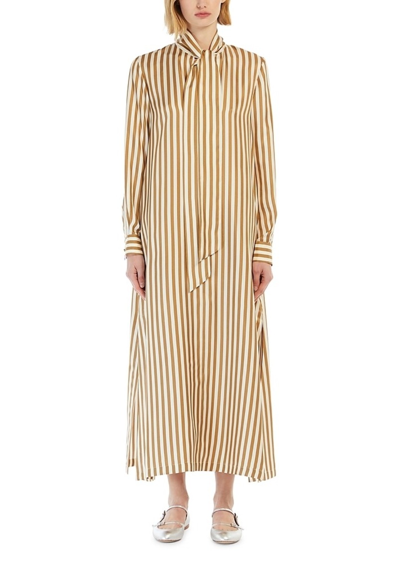 Max Mara Faesite Silk Dress