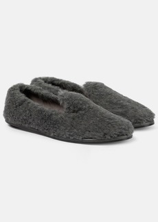 Max Mara Feliac faux fur slippers