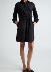 Max Mara Gathered Poplin Shirtdress