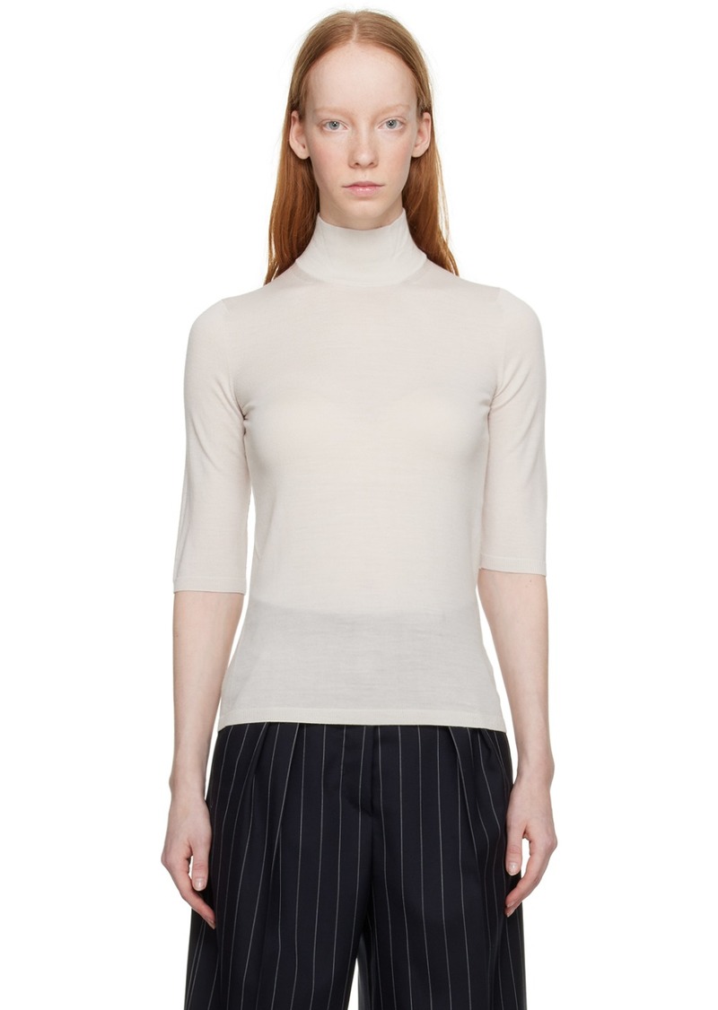 Max Mara Gray Unghia Turtleneck