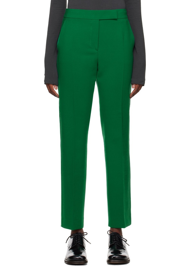 Max Mara Green Fuoco Trousers