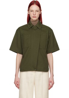 Max Mara Khaki Mela Shirt