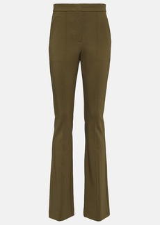 Max Mara Lari high-rise straight jersey pants