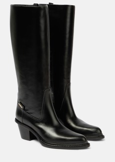 Max Mara Leather knee-high boots
