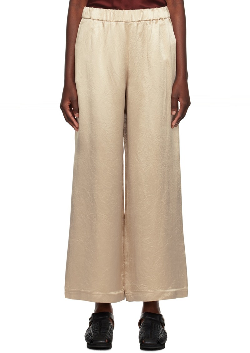 Max Mara Leisure Beige Acanto Trousers