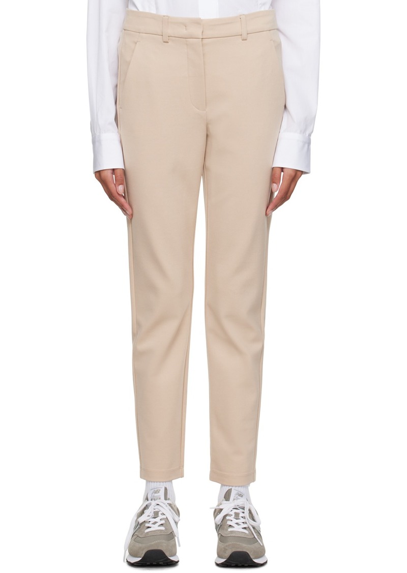 Max Mara Leisure Beige Nunzio Trousers