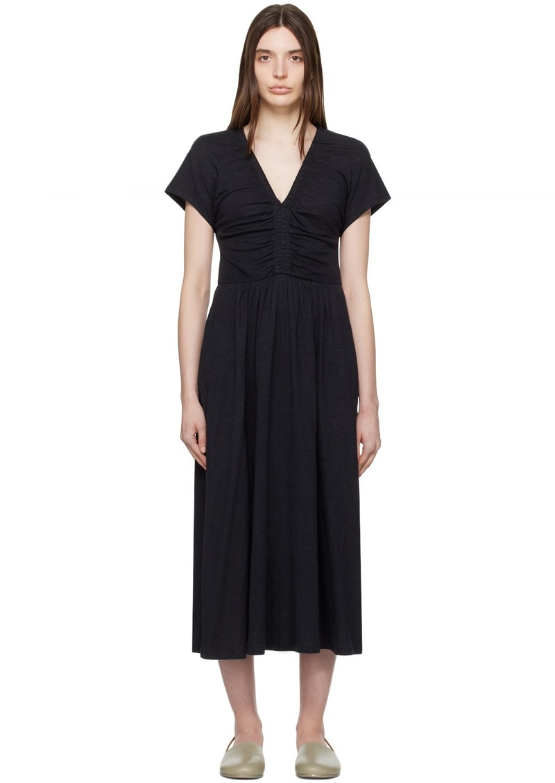 Max Mara Leisure Black Demetra Midi Dress