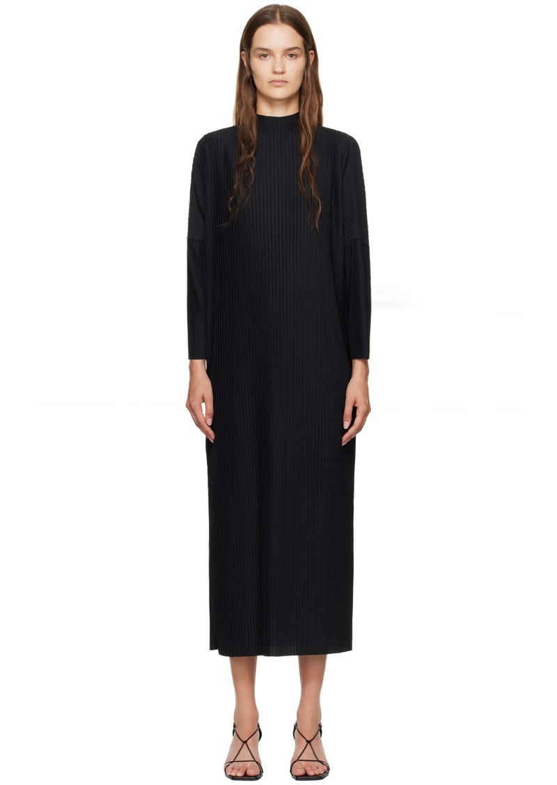 Max Mara Leisure Black Faraone Midi Dress