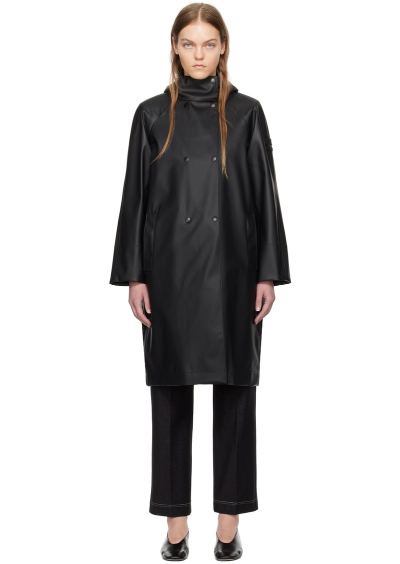 Max Mara Leisure Black Kuban Rain Coat