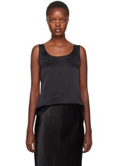 Max Mara Leisure Black Pan Tank Top