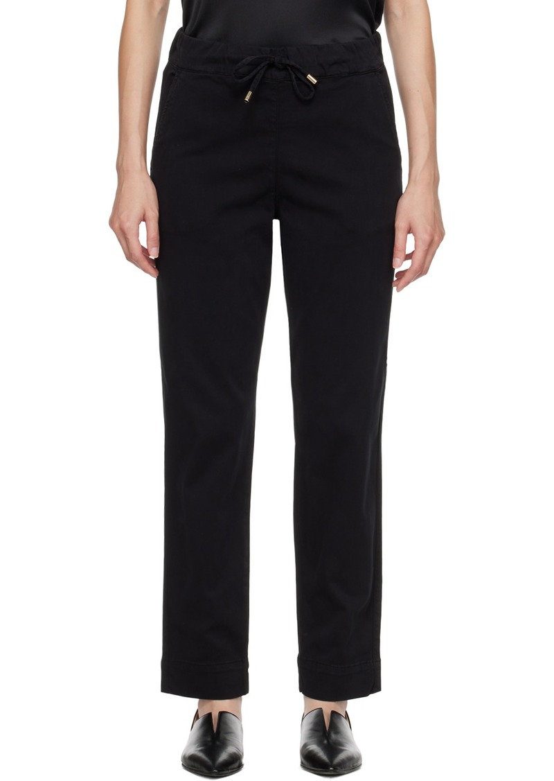 Max Mara Leisure Black Terreno Lounge Pants