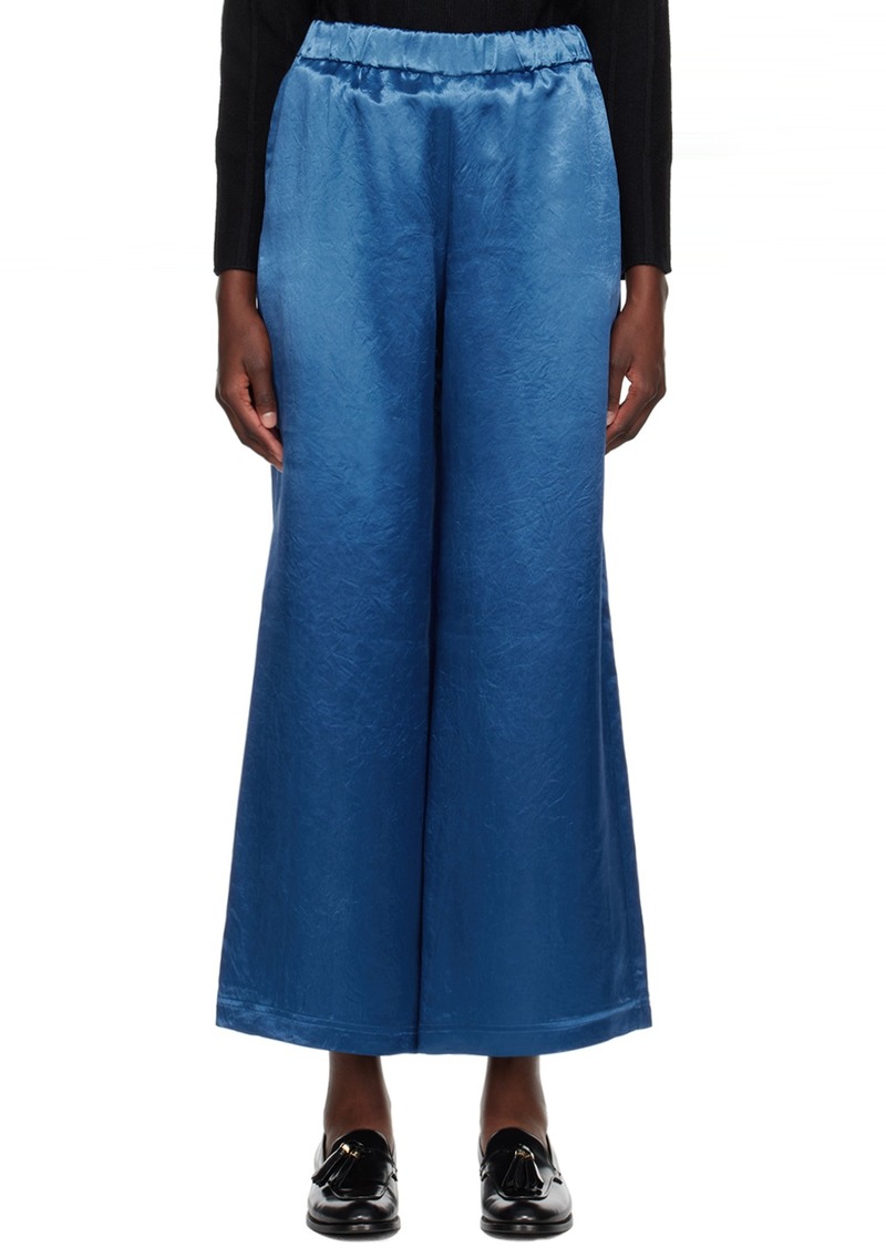 Max Mara Leisure Blue Acanto Trousers