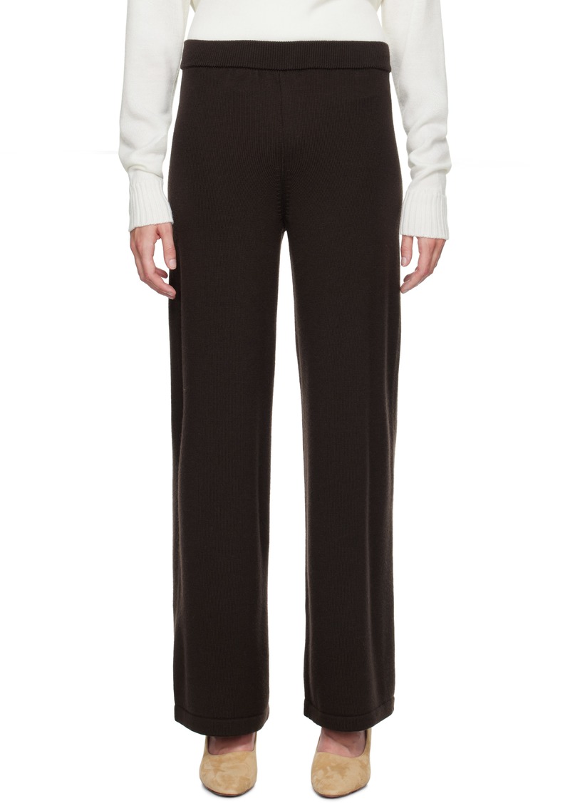 Max Mara Leisure Brown Epopea Lounge Pants