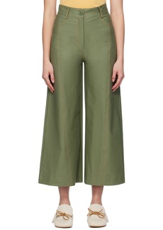 Max Mara Leisure Green Foster Trousers