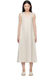 Max Mara Leisure Off-White Alec Midi Dress