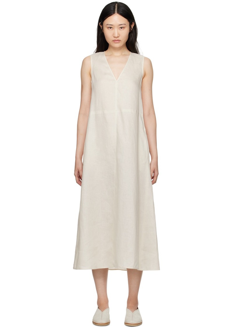 Max Mara Leisure Off-White Alec Midi Dress